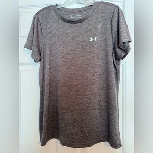 Under Armour Men's Heathered Gray Tee